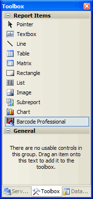 Visual Studio - Toolbox