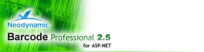Neodynamic Barcode Professional for ASP.NET