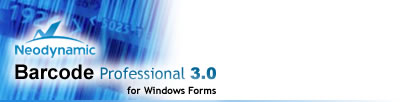 Neodynamic Barcode Professional for Windows Forms