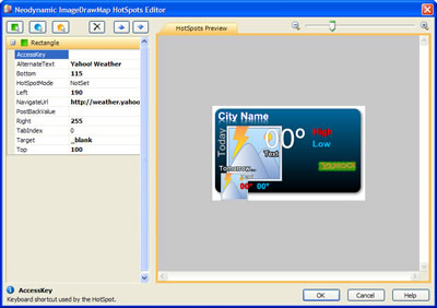 Neodynamic ImageDrawMap HotSpots Editor