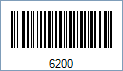 ISBT 128 Barcode - Code property = 6200 ('A' Rh Positive) and Isbt128DataStructure property = DS002