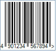 Sample of a JAN-13 Barcode