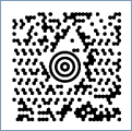 Example of MaxiCode Mode 3 barcode image