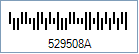 Singapore 4-State Postal Code Barcode - Code property = 529508