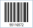 Sample of a USPS Sack Label Barcode