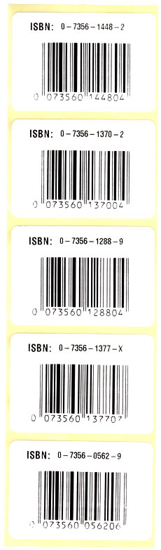 barcode label. databinding databinding