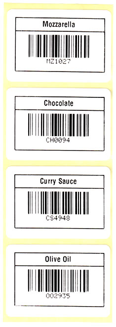 barcode label. print arcode labels with