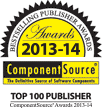 ComponentSource Bestselling Publisher Awards for 2013-2014