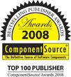 ComponentSource Bestselling Publisher Awards for 2008