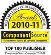 ComponentSource Bestselling Publisher Awards for 2010-2011