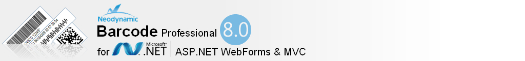 Neodynamic Barcode Professional for ASP.NET