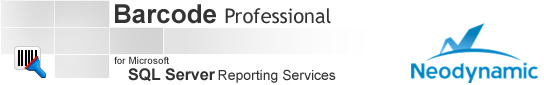 Neodynamic Barcode Professional for Reporting Services