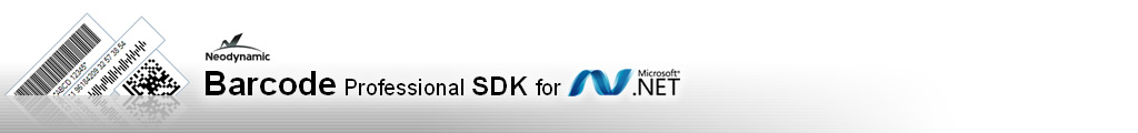 Neodynamic Barcode Professional SDK for .NET