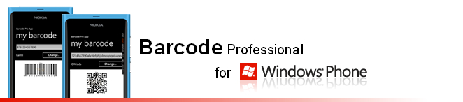 Neodynamic Barcode Professional for Windows Phone