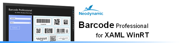 Neodynamic Barcode Professional for XAML WinRT