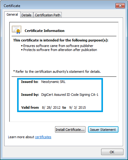 WCPP Code Signing Certificate