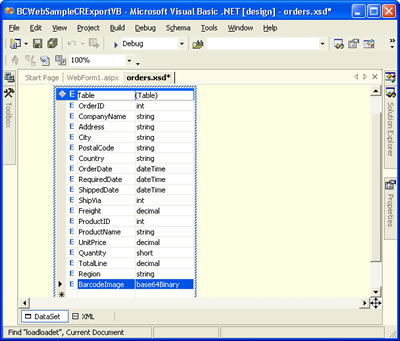 XML Schema to design the Report