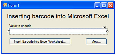 BarcodeBindingNavigator - Microsoft Visual Studio