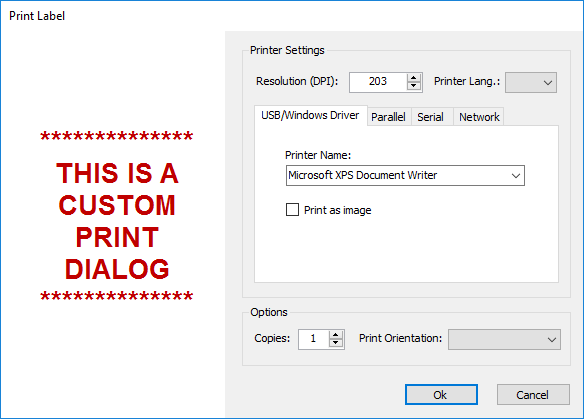 A Custom Print Dialog for TLClientPrint