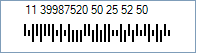 Australia Post 4-State barcode images - Code property = 1139987520