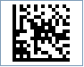 Sample of a DataMatrix Barcode