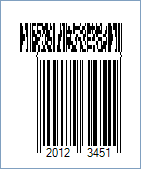 EAN-8 CC-B Barcode - Code property = 2012345|991234-abcd, AddChecksum property = True