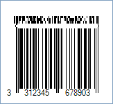 EAN-13 CC-A Barcode - Code property = 3312345678903|991234-abcd, AddChecksum property = True