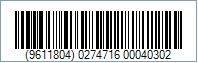 Sample of a FedEx Ground 96 Barcode