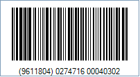 Example of FedEx Ground 96 barcode images