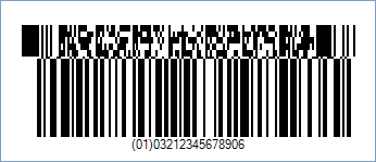 GS1-128 CC-C Barcode - Code property = (01)03212345678906|1A1B2C3D4E5F6G7H8, AddChecksum property = True