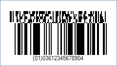 GS1 DataBar-14 CC-B Barcode - Code property = 0361234567890|11990102, AddChecksum property = True