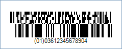 GS1 DataBar-14 Truncated CC-B Barcode - Code property = 0361234567890|11990102, AddChecksum property = True