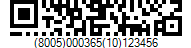 Concatenation of Variable Length Data Strings in GS1 Rectangular Micro QR Code barcode