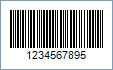 Sample of a Matrix 2 of 5 Barcode