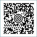 Example of MaxiCode Mode 2 barcode image