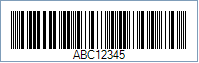 Example of Telepen barcode images