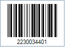 Sample of a USPS Tray Label Barcode