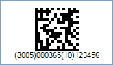 Concatenation of Variable Length Data Strings in GS1 DataMatrix barcode