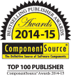 ComponentSource Bestselling Publisher Awards for 2014-2015