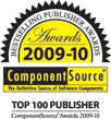 ComponentSource Bestselling Publisher Awards for 2009-2010