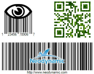 Artistic Barcodes with logo & fill patterns