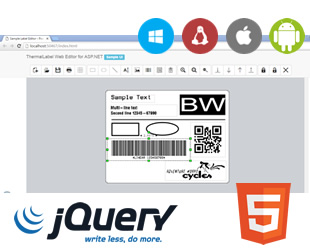 ThermalLabel Web Editor for ASP.NET Add-on